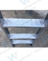 6 Step Heavy Duty Folding Ladder with Non-Slip Platform Stool (6 feet). 