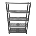 Plastic Shoe Rack Grey Kitchen Stand Lightweight Shoe Organizer Entryway Hallway Closet. 