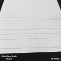 Bello Craft A4 White Cardstock sheet set Scrapbooking. 