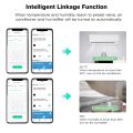 Smart IR Remote Control - with Temperature and Humidity Sensor - Smart WiFi IR Remote Control Universal Compatible with Alexa and Google Assistant - for TV Air Conditioner Infrared Devices. 