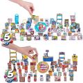 5 Surprise Toy Mini Brands Capsule By Ball Blue Blind Box Collectible Toy Anime Figure Toy Birthday Surprise Kids Gift. 