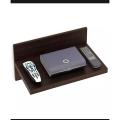 wall hanging Laptop Stand in wood. 