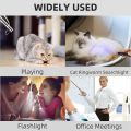 TEFIRE Upgrade Laser Pointer, Rechargeable Cat Laser Toy, USB Kitten Toys Laser Pen, 7 Adjustable Patterns Small Laser Light Interactive Cat Toys for Dogs, Pets. 