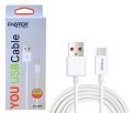 FASTER FC-TP3 Charging Cable, Fast Charging Cable for Mobile, Type C / Iphone / Micro Cable for Charging, 2.1A. 