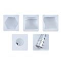 Mirror Wall Sticker Rectangle Self Adhesive Films Mirror Foil. 