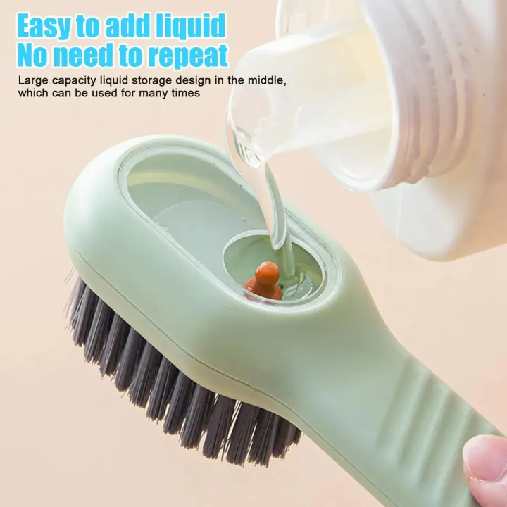 Cleaning%20Brush%20With%20Soap%20Dispenser%20%7C%20Long%20Handle%20%7C%20Soft%20Bristle%20%7C%20Shoes%20&%20Clothes%20Cleaner%20%7C%20Household%20Laundry%20Cleaning%20Tool%20-%20Image%202