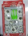 Stinnos Coffee Set - 14 Pieces - White. 
