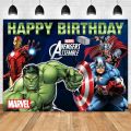 AVENGERS Birthday Decoration / Birthday Backdrop / Birthday theme decoration / panaflex / backdrop curtain for birthday / birthday accessories / party supplies. 