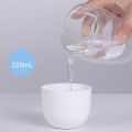 Air Humidifier USB Small 220Ml Mini Portable Cool Mist Diffuser for Bedroom Office Desk Car Travel Aroma Atomizer,White. 
