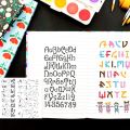 12 Pcs Alphabet Stencils Reusable Letter Painting Stencils Plastic DIY Drawing Spraying Scale Templates. 