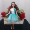 Barbie doll dress | Barbie clothes | doll clothes | party dress | Barbie party dress |11 inch doll |doll clothes. 