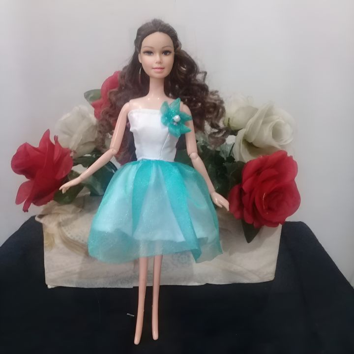 Barbie doll dress | Barbie clothes | doll clothes | party dress | Barbie party dress |11 inch doll |doll clothes