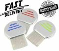 100% Original Stainless Steel Needles Manual Anti Lice Comb Metal Needles For Men Women Comb Grooved Pins. 