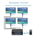 Hot selling 200MHZ one in four out 1920 * 1440 computer monitor VGA distributor. 
