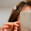 【TY】Cute Yugui Dog Melody Student Girl Acrylic Fine Flash Mini Small Grab Clip Hairpin TY. 