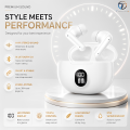 Pro Earbuds TWS (True Wireless Stereo) Bluetooth Airbuds | Wireless Earphones Headset | 9D Stereo Sound | Compatible With All Bluetooth Devices.. 