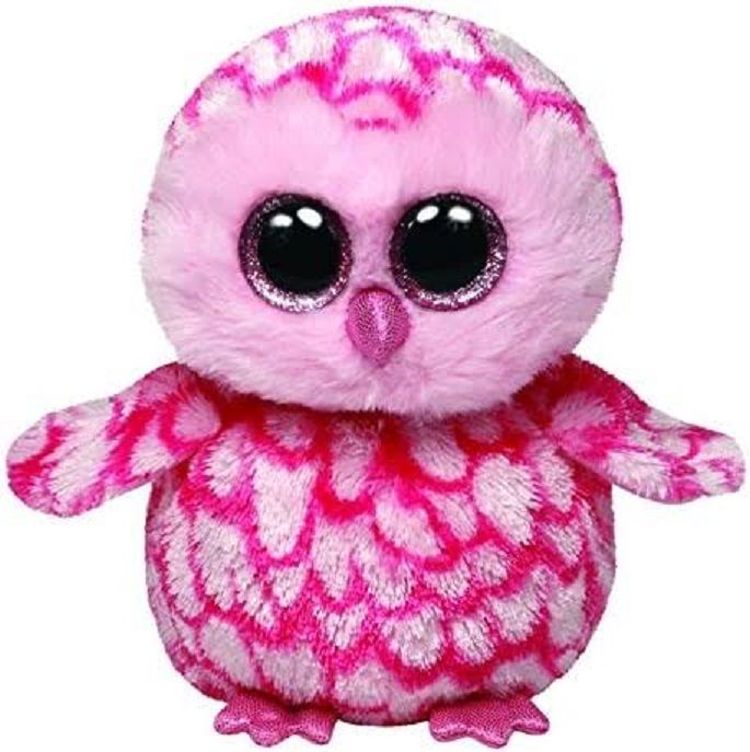 Ty Pink Owl red plush soft stuffed toys