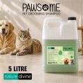 Nature Divine - PAWSOME Pet Grooming Shampoo for Dogs, Cats and Domestic Animals 5 Litre. 