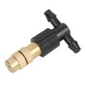 10Pcs Adjustable Brass Spray Sprinkler Heads Misting Watering Irrigation Nozzle. 