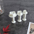3Pc Heart Fondant Plunger Set Valentines Love Sugar Craft Cake Decorating Baking Sunlight Super Store. 