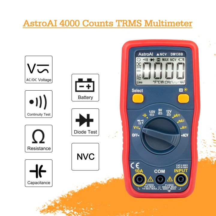 AstroAI%20Digital%20Multimeter,%20Voltmeter%201.5v/9v/12v%20Battery%20Voltage%20Tester%20Auto-Ranging/Ohmmeter/DMM%20with%20Non-Contact%20Voltage%20Function,%20Accurately%20Measures%20Voltage%20Current%20Amp%20Resistance%20Capacitance%20-%20Image%202