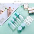reusable Travel bottles eco-friendly portable shampoo bottles Refillable containers compact pp plastic Travel kit for. 