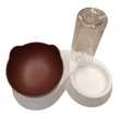 Pet Twin Bowl - Water Dispenser & Food Bowl For Cat Food Bowl & Water Dispenser. 
