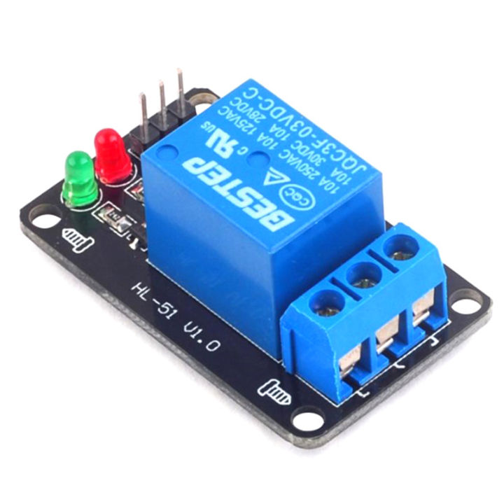 1PCS 1 Channel 3V Relay Module Board 3.3V Low Level Shooting With Lamp Hudduo