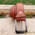 Export Quality Mustard Leather Belt. 