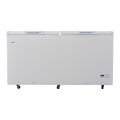 Haier 19 Cu Ft - Turbo Cool - Double Door - HDF-535  (100 Hour Cooling Retention - 30% Fast Freezing - Wide Voltage , -28 c Cooling Depth - Double Cabinet) White Colour Deep Freezer/ 10 Years Haier Warranty. 