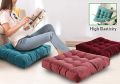 Floor Cushion (Pack of 2) Velvet filled with Ball Fiber Polyester. 