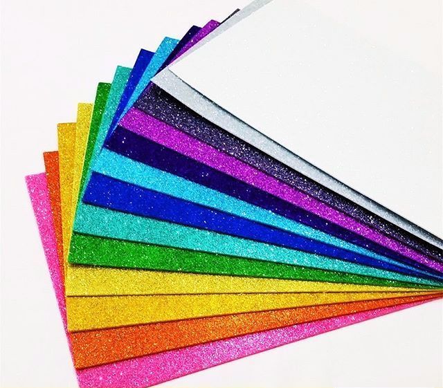 Glitter%20Fomic%20Sheets%20(Pack%20of%2010%20multi%20color%20sheets)%20-%20Image%203