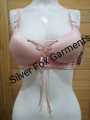Duoble cup super Push Up Bra With Lace Up Tie Front  Bra. 
