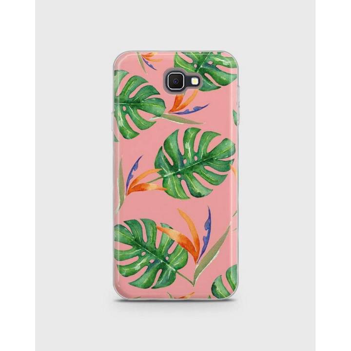 Samsung A720 A7 2017 Cover case Soft   Leaf Style - 1cover2125