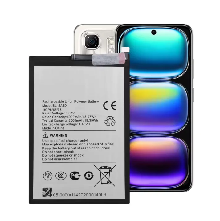Infinix%20HOT%2050%204G%20X6882%20Battery%20Replacement%20BL-5ABX%20Battery%20High%20Quality%20Battery%20with%205000mAh%20Capacity%20-%20Image%203