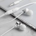 LENOVO HF130 METAL WIRED EARPHONE WITH MIC & MICROPHONE Lenovo HF-130 3.5mm In-ear Wired Earphones - Sound Heavy Sub woofer Driver - Stereo Sports Earbuds with Mic for Xiaomi Oppo ios Samsung. 