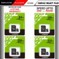 Kingston Canvas Select Plus Micro SDXC Card 64GB/128GB/256GB/512GB UHS-I Class 10 Memory Card with Adapter - Lifetime Warranty. 