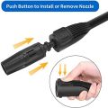 Adjustable Spray Lance for Karcher - Fan Jet Spray Nozzle Rod for K2 K1 K3 K4 K5 K6 K7 Karcher High Pressure Washers - Gun Not included. 