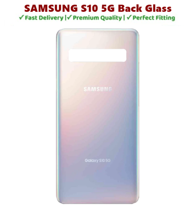 Samsung%20S10%205G%20Back%20Glass%20Battery%20Cover%20Rear%20Door%20Housing%20Case%20For%20Samsung%20S10%205G%20Back%20Glass%20Battery%20Cover%20Replacement%20-%20Image%203