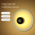 LED Indoor  Wall Lamp Motion Sensor Human Induction Entrance&Aisle Sconce Night  for Stairs Home Bedroom Black. 