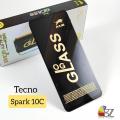Tecno Spark 10C - Oleophobic coated OG Gorilla Glass - Most Premium Quality - Full Coverage Tempered Glass - Extra Smooth touch - With Cleaning Wipes. 
