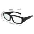 Solar Eclipse Glasses Pawaca 3 Packs 3D Plastic Safe Solar Eclipse Viewing for Adult. 