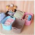 KIWI KNIT-KNOT 3 SIZE STORAGE RECTANGLE FRUIT BASKET COLOR RANDOM. 