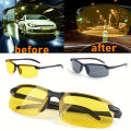 1 Pair Night Vision Driving Glasses with Dual Lenses - PC Polycarbonate Frame, No Prescription, Unisex for Day and Night Use, Enhanced Clarity for Road Safety, Night Vision Glasses | Duallens Eyewear | Lightweight Eyewear. 