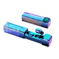 Sports Black Earplug Hanging Neck Stereo Optical Mouse Can Holiday Neutral Support Music Headset. 