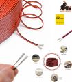 1Meter UL2468 red and black double parallel cable line 22awg Stranded Wire 300V 80C 5V 12V. 