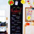 chalkboard wall sticker blackboard For Kids,  DIY Removable Reusable Erasable Wallpaper For Boys And Girls. 