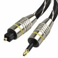 Digital Sound Toslink to Mini Toslink Cable 3.5mm SPDIF Optical Cable 5M. 