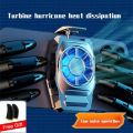 Universal Turbo Mobile Cooling Fan Fast Cooling Mobile Radiator And Heat Dissipation Mini PUBG Cooling Fan For Gaming With Free Thumb Gloves Finger Sleeves Rapid Phone Cooling Fan Mobile Cooler |Gadgets|. 