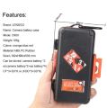 LENSGO D950 Camera Battery Storage Box for AA Battery SD CF XQD Memory Card Case Shockproof Protector Storage Box. 